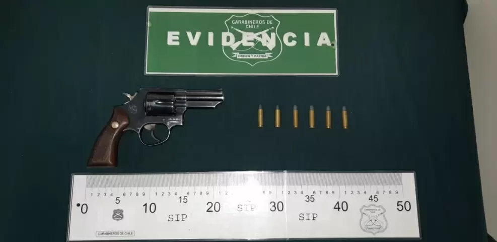 Imagen del arma incautada. (Cedida)