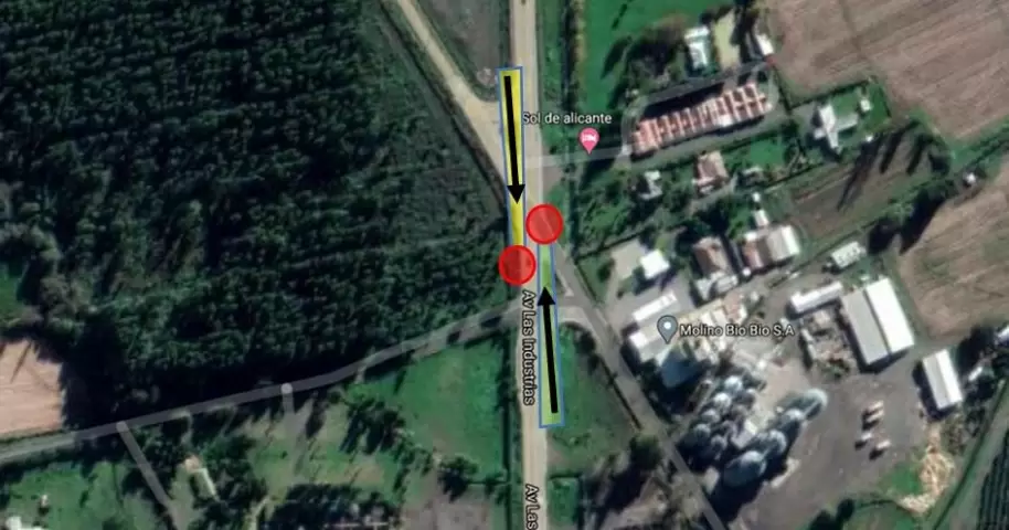 Av. Las Industrias acceso Sur ( Frente a Molino BioBio)