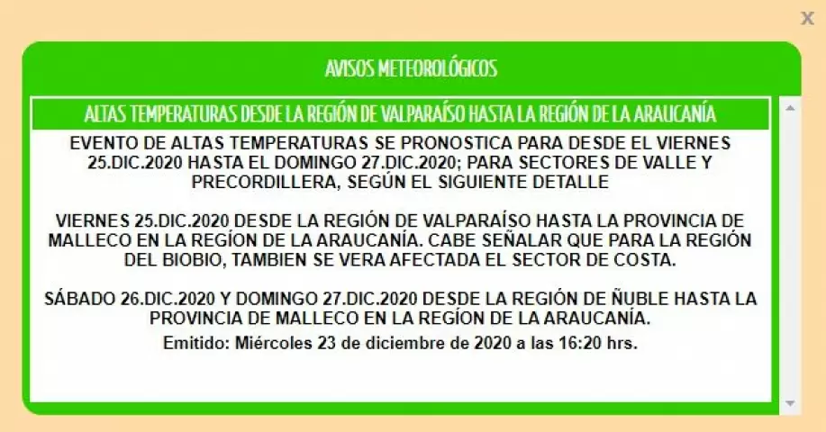 Meteochile