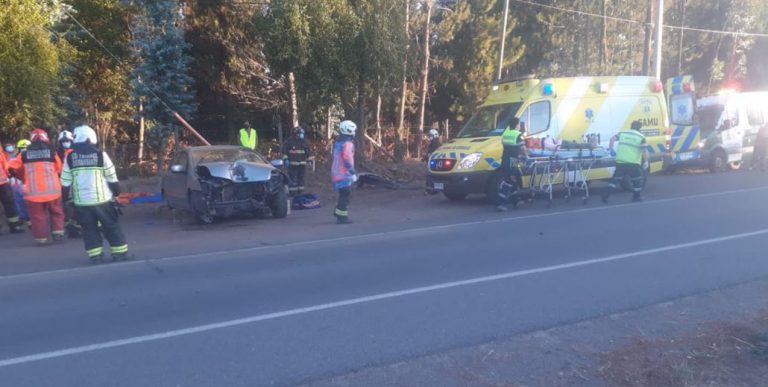 Colisión de alta energía en la ruta que une Monte Águila con Yumbel: una mujer herida