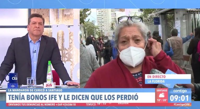 «El presidente fue un cobarde»: el descargo de mujer que debió ir de Curicó a Santiago para tener el IFE