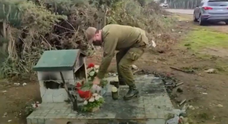 «No han dañado el alma de Carabineros»: repudio causa destrucción de la animita del cabo Nain