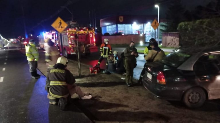 Conductor ebrio choca en Los Ángeles: 3 lesionados