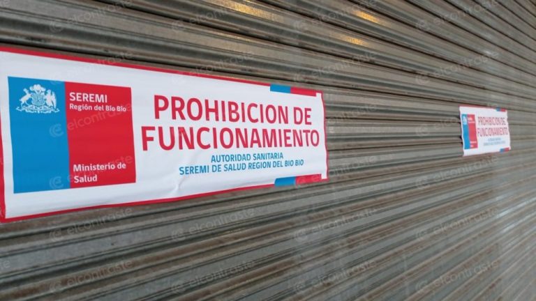 Clausuran Mall Chino de Paillihue por incumplir las medidas sanitarias