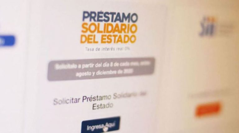 Préstamo Solidario de hasta 650 mil pesos: postula aquí al beneficio de tasa interés real 0