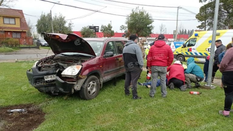 Una mujer lesionada deja un accidente frente al Easy de Los Ángeles