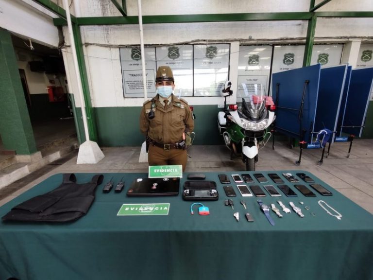 Operativo de Carabineros y el GOPE deja 6 detenidos en Los Ángeles