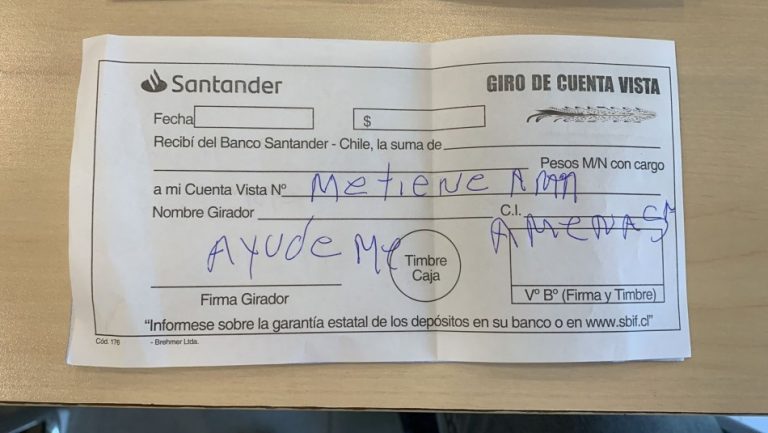 «Me tiene amenazado. Ayúdeme»: Hombre fue secuestrado y llevado al Santander