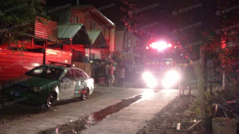 Incendio afectó a una vivienda en villa Los Profesores de Los Ángeles