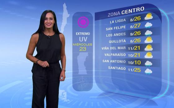 Enigmática sombra aparece en informe del tiempo de TVN: No pasó desapercibida entre los televidentes 