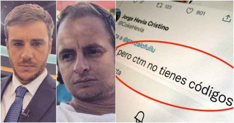 Broma de Gonzalo Foulliux a Coke Hevia encendió Twitter