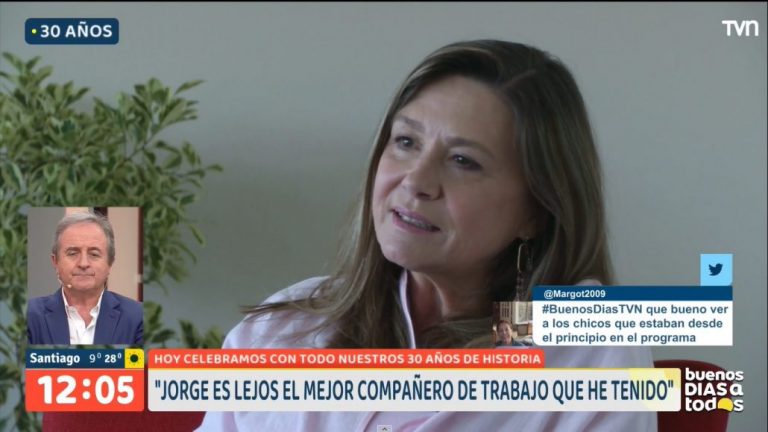 Luego de 20 años: Margot Kahl  reapareció en el Buenos días a Todos