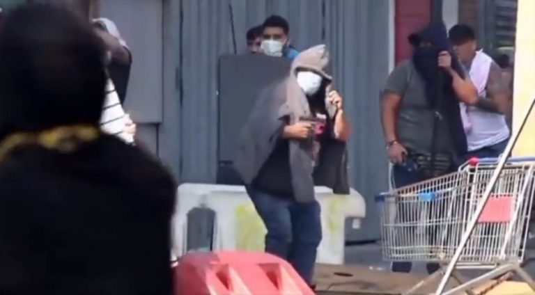 Revelan impactante registro de los propios delincuentes que dispararon a manifestantes en Barrio Meiggs