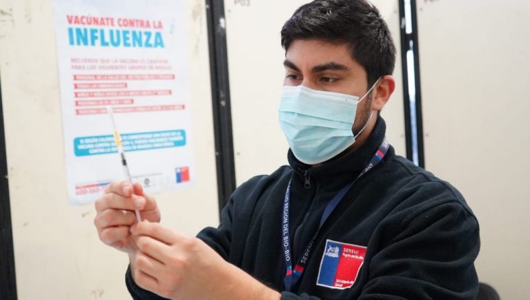 Biobío cumple la meta de vacunación contra la influenza con 85% de cobertura