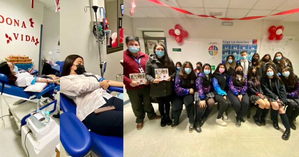 Alumnos Del Liceo Coeducacional De Los Ángeles Llegaron En Masa A Donar Sangre 1369