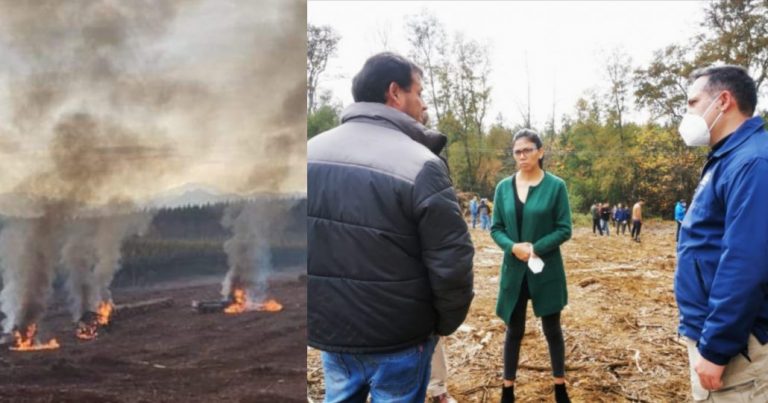 Gobierno entregó apoyo económico a trabajadores víctimas de atentado en Mulchén: «Se ve interés por el afectado»