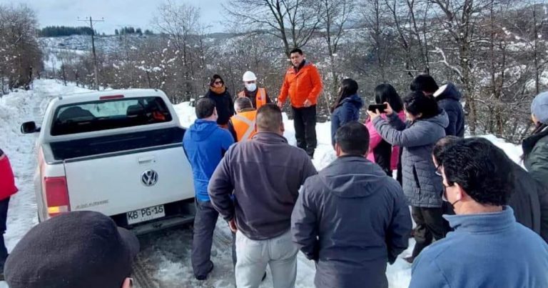 Gobierno trabaja con el Ejército para llegar con ayuda a Alto Biobío