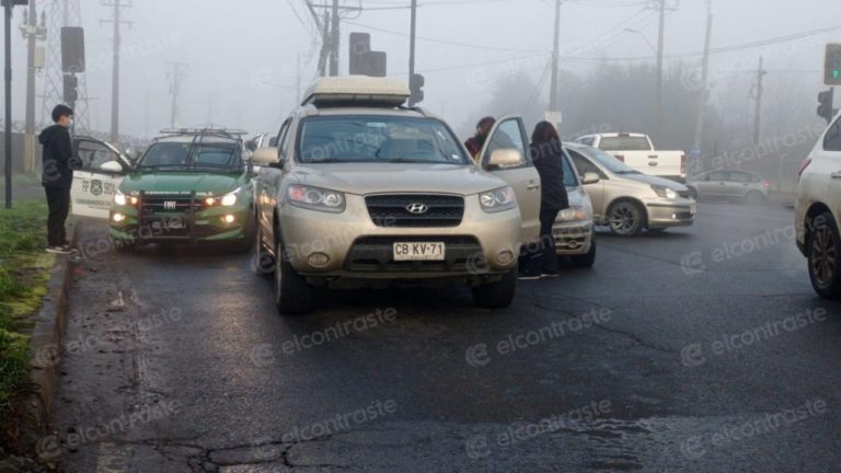 Accidente en acceso a Los Ángeles causa taco de proporciones