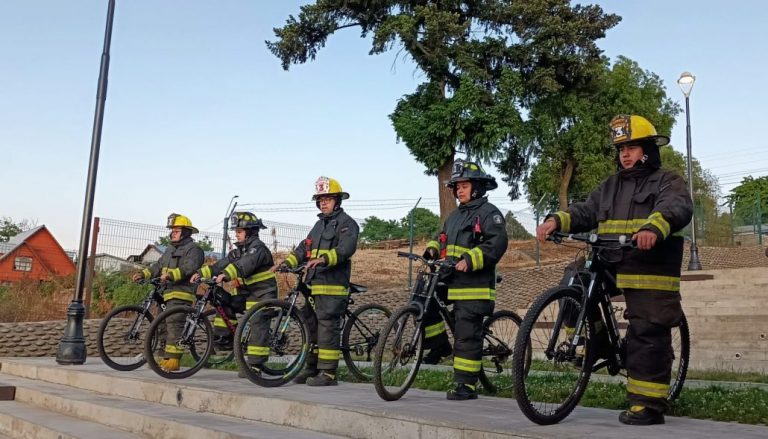 Bomberos de Mulchén invita a cicletada familiar para celebrar aniversario 113