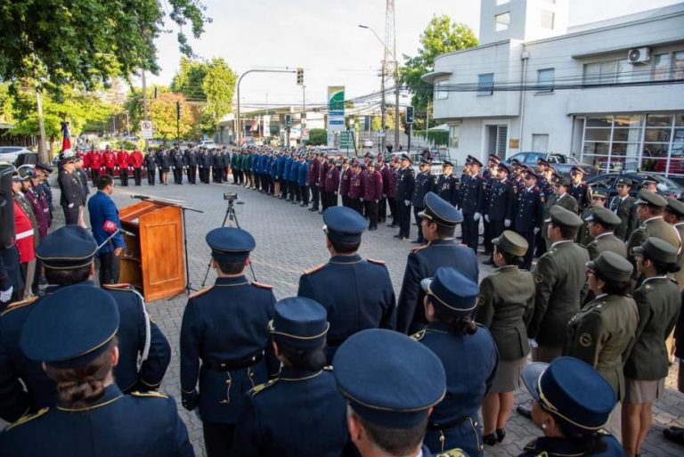 Cuerpo de Bomberos de Los Ángeles realizó su cambio de mando