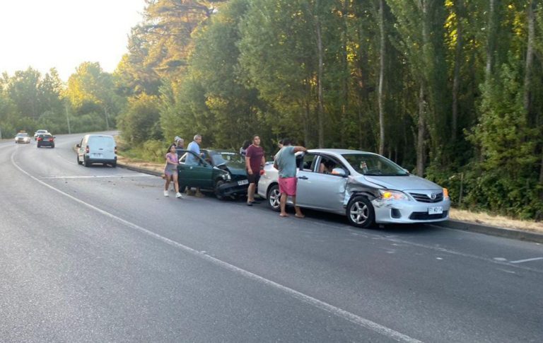 Accidente deja 7 personas lesionadas en la Ruta Q-90 de Laja