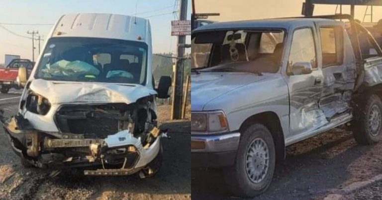 Accidente de tránsito en el cruce Canteras deja un lesionado