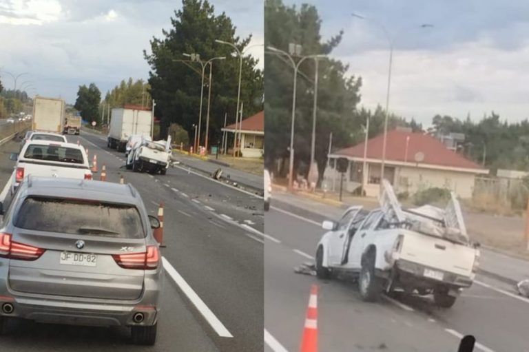 Fatal choque en Los Ángeles: Cuerpo quedó atrapado en los fierros del vehículo