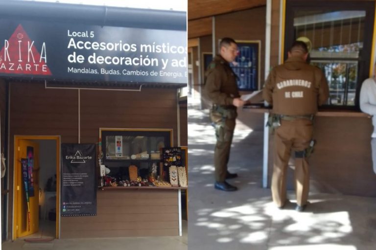 Robo afectó a un local comercial en pleno centro de Los Ángeles