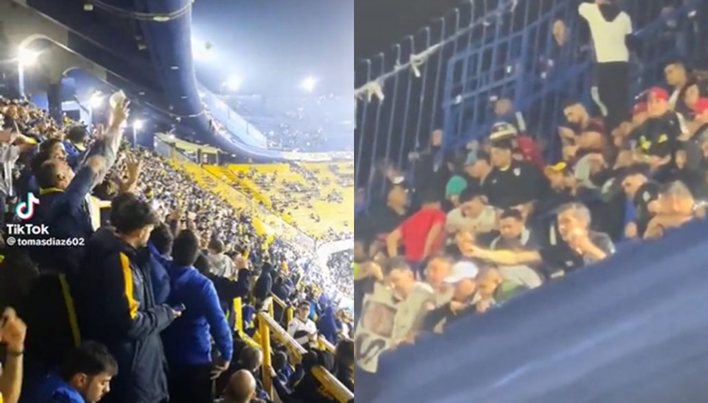 Argentinos quedaron ‘picados’ con hinchas de Colo Colo que se burlaron tirando billetes