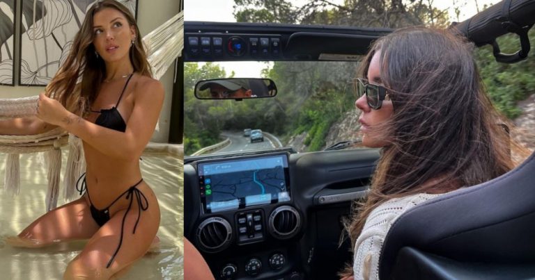 Conocida influencer Cata Vallejos sufre accidente automovilístico en Mallorca