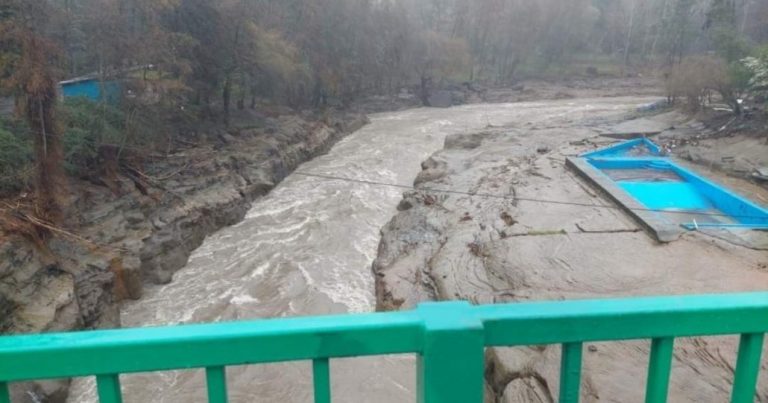 SENAPRED declara la alerta roja para toda la región de Biobío por desborde