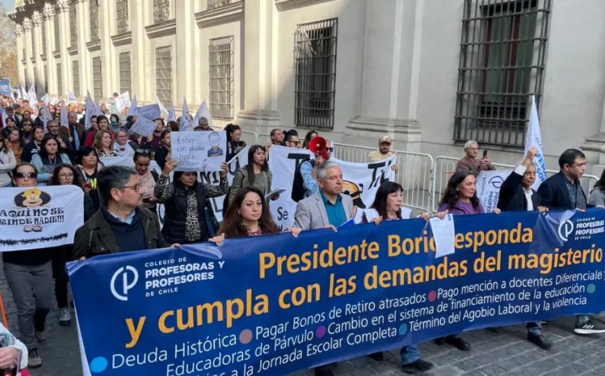 El paro de profesores es inminente: rechazan propuesta del Gobierno