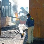 Nueve máquinas destruidas dejó un nuevo atentado incendiario en La Araucanía